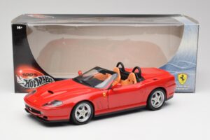 Ferrari 550 Barchetta Rosso Corsa Hot Wheels 1:18 29441 Metal - imagen 8 de 8