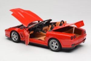 Ferrari 550 Barchetta Rosso Corsa Hot Wheels 1:18 74299294419 Metal - imagen 5 de 8