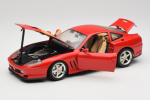 Ferrari 550 Maranello 22 Jahre Ferrari Model Club Rojo Bburago 1:18 3064-P2 Metal - imagen 2 de 8