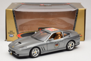 Ferrari 550 Maranello 25 Ferrari Model Club Plata Bburago 1:18 3344-S1 Metal - imagen 7 de 7
