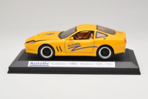 Ferrari 550 Maranello Autoliv Amarillo Edición Limitada Exclusive Cars 1:18 EC002 Metal