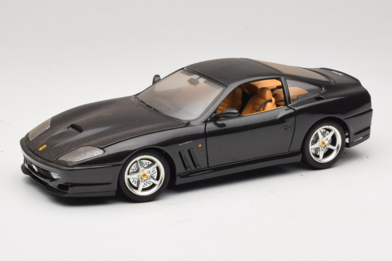 Ferrari 550 Maranello Negro Metalizado Bburago 1:18 3344-B1 Metal