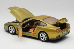 Ferrari 550 Maranello Gold Metallic Braccio & Gotz Bburago 1:18 3044-G1 Metal - imagen 5 de 8