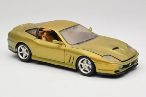 Ferrari 550 Maranello Gold Metallic Braccio & Gotz Bburago 1:18 3044-G1 Metal - imagen 6 de 8