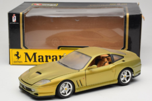 Ferrari 550 Maranello Gold Metallic Braccio & Gotz Bburago 1:18 3044-G1 Metal - imagen 8 de 8