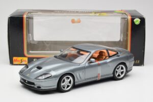 Ferrari 550 Maranello Gris Metallic Maisto 1:18 4839 Metal - imagen 6 de 6