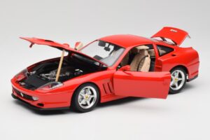 Ferrari 550 Maranello Rojo Bburago 1:18 3064 Metal - imagen 2 de 8