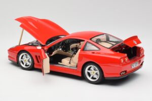 Ferrari 550 Maranello Rojo Bburago 1:18 3064 Metal - imagen 5 de 8