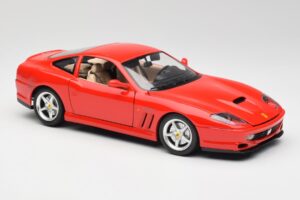 Ferrari 550 Maranello Rojo Bburago 1:18 3064 Metal - imagen 6 de 8