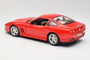 Ferrari 550 Maranello Rojo Bburago 1:18 3064 Metal - imagen 7 de 8
