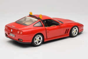Ferrari 550 Maranello Safety Car Rosso Corsa Bburago 1:18 3064-P1 Metal - imagen 3 de 8