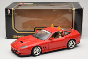 Ferrari 550 Maranello Safety Car Rosso Corsa Bburago 1:18 3064-P1 Metal - imagen 8 de 8