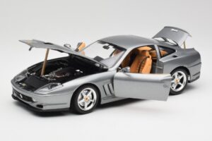Ferrari 550 Maranello Plata Bburago 1:18 3344 Metal - imagen 2 de 8