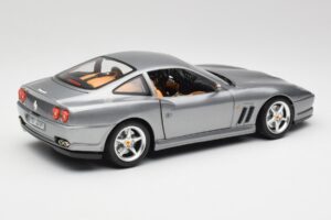 Ferrari 550 Maranello Plata Bburago 1:18 3344 Metal - imagen 3 de 8