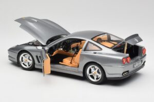 Ferrari 550 Maranello Plata Bburago 1:18 3344 Metal - imagen 5 de 8