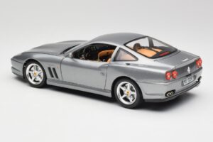 Ferrari 550 Maranello Plata Bburago 1:18 3344 Metal - imagen 7 de 8