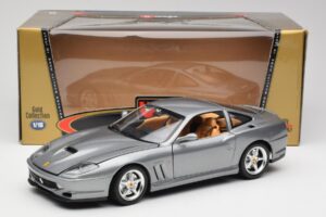 Ferrari 550 Maranello Plata Bburago 1:18 3344 Metal - imagen 8 de 8