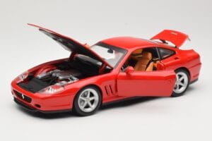 Ferrari 575M Maranello Rojo Hot Wheels 1:18 54937 Metal - imagen 2 de 8