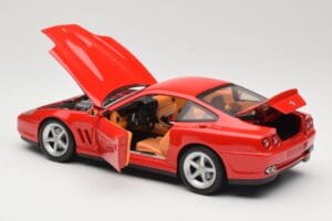 Ferrari 575M Maranello Rojo Hot Wheels 1:18 54937 Metal - imagen 5 de 8