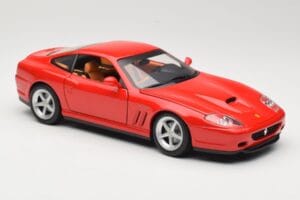 Ferrari 575M Maranello Rojo Hot Wheels 1:18 54937 Metal - imagen 6 de 8