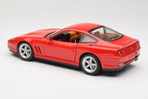 Ferrari 575M Maranello Rojo Hot Wheels 1:18 54937 Metal - imagen 7 de 8
