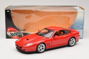 Ferrari 575M Maranello Rojo Hot Wheels 1:18 54937 Metal - imagen 8 de 8