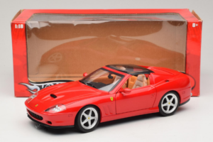 Ferrari 575M Superamerica Rojo Hot Wheels 1:18 J2858 Metal - imagen 8 de 8