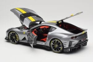 Ferrari 812 Competizione Grigio Coburn Bburago 1:18 18-01647 Metal - imagen 5 de 8