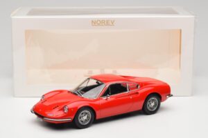Ferrari Dino 246 GT Rojo Norev 1:18 187800 Metal - imagen 6 de 6