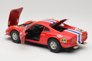 Ferrari Dino 246 GT #46 Rojo Anson 1:18 3580-P1 Metal - imagen 5 de 8