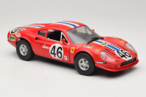 Ferrari Dino 246 GT #46 Rojo Anson 1:18 3580-P1 Metal - imagen 6 de 8