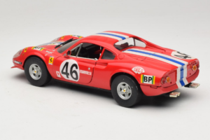 Ferrari Dino 246 GT #46 Rojo Anson 1:18 3580-P1 Metal - imagen 7 de 8