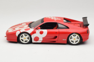 Ferrari F355 Berlinetta Rojo con ruedas blancas UT Models 1:18 180074020-P2 Metal - imagen 4 de 8