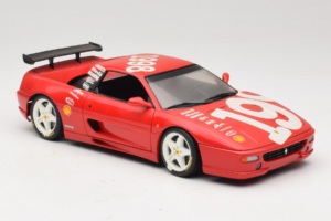 Ferrari F355 Berlinetta Rojo con ruedas blancas UT Models 1:18 180074020-P2 Metal - imagen 6 de 8
