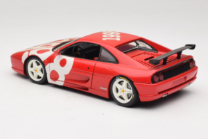 Ferrari F355 Berlinetta Rojo con ruedas blancas UT Models 1:18 180074020-P2 Metal - imagen 7 de 8