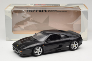 Ferrari F355 Berlinetta Negro UT Models 1:18 22103 Metal - imagen 8 de 8