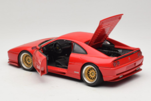 Ferrari F355 Berlinetta Rojo Con Llantas Doradas Personalizadas UT Models 1:18 180074020-P5 Metal - imagen 5 de 8