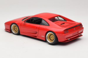 Ferrari F355 Berlinetta Rojo Con Llantas Doradas Personalizadas UT Models 1:18 180074020-P5 Metal - imagen 7 de 8
