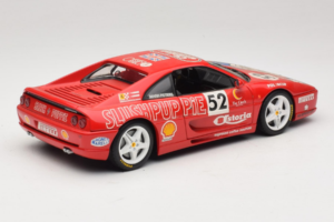 Ferrari F355 Berlinetta Slushuppie #52 M. Peters Rojo UT Models 1:18 180074020-P4 Metal - imagen 3 de 8