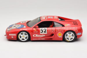 Ferrari F355 Berlinetta Slushuppie #52 M. Peters Rojo UT Models 1:18 180074020-P4 Metal - imagen 4 de 8