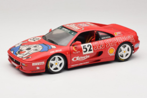 Ferrari F355 Berlinetta Slushuppie #52 M. Peters Rojo UT Models 1:18 180074020-P4 Metal