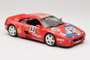 Ferrari F355 Berlinetta Slushuppie #52 M. Peters Rojo UT Models 1:18 180074020-P4 Metal - imagen 6 de 8