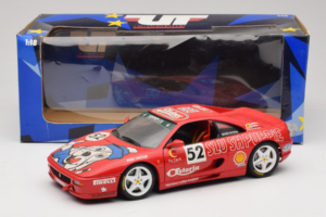 Ferrari F355 Berlinetta Slushuppie #52 M. Peters Rojo UT Models 1:18 180074020-P4 Metal - imagen 8 de 8