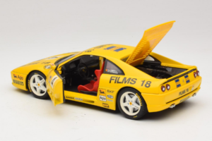 Ferrari F355 Coupé Films 18 #4 Reoloffs / Ansembourg Amarillo UT Models 1:18 180074021-Y1 Metal - imagen 5 de 8