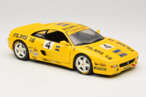 Ferrari F355 Coupé Films 18 #4 Reoloffs / Ansembourg Amarillo UT Models 1:18 180074021-Y1 Metal - imagen 6 de 8