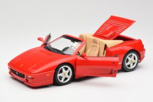 Ferrari F355 Spider Rojo Hot Wheels 1:18 25733 Metal - imagen 2 de 8