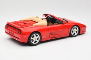 Ferrari F355 Spider Rojo Hot Wheels 1:18 25733 Metal - imagen 3 de 8