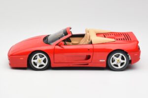 Ferrari F355 Spider Rojo Hot Wheels 1:18 25733 Metal - imagen 4 de 8