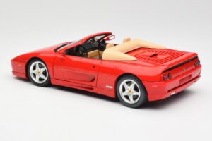 Ferrari F355 Spider Rojo Hot Wheels 1:18 25733 Metal - imagen 7 de 8