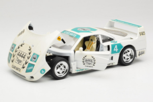 Ferrari F40 4444 Tage Garanta #4 Blanco Bburago 1:18 3332-W5 Metal - imagen 2 de 8